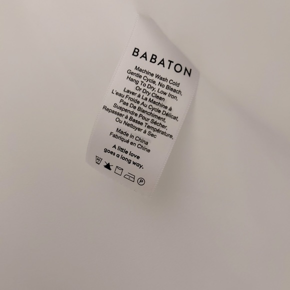 Aritzia Babaton Murphy Ling Sleeve V-neck Blouse - Picture 8 of 11